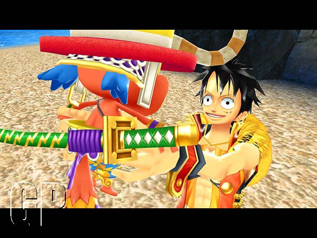 3DS: One Piece: Unlimited Cruise Screens