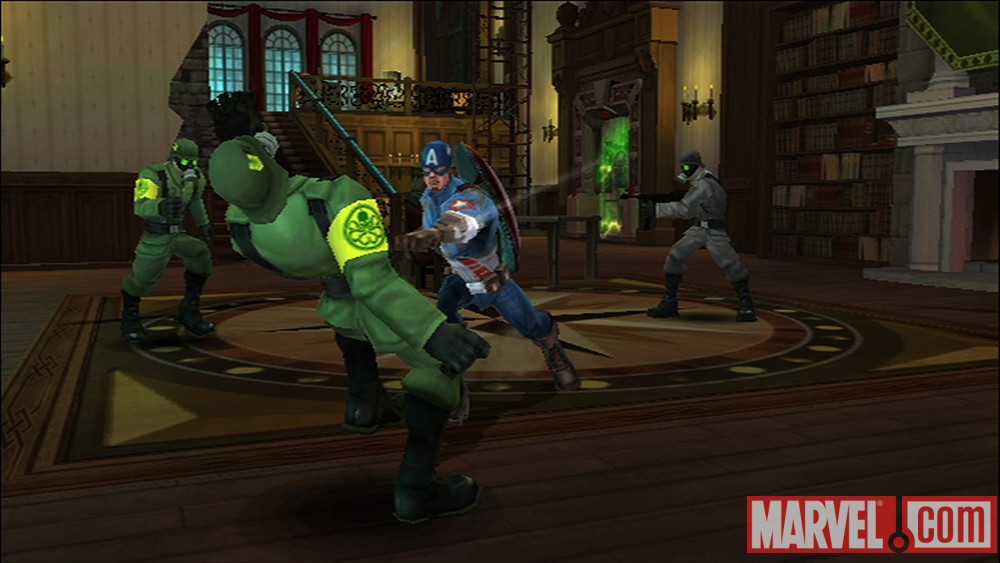 Pure Nintendo: First 30 min of Captain America Wii