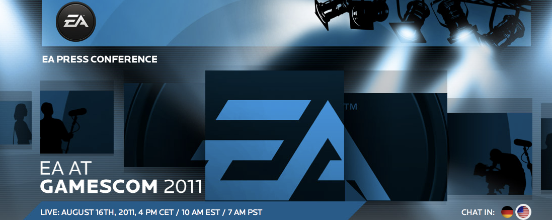 Gamescom 2011: EA press conference – live stream