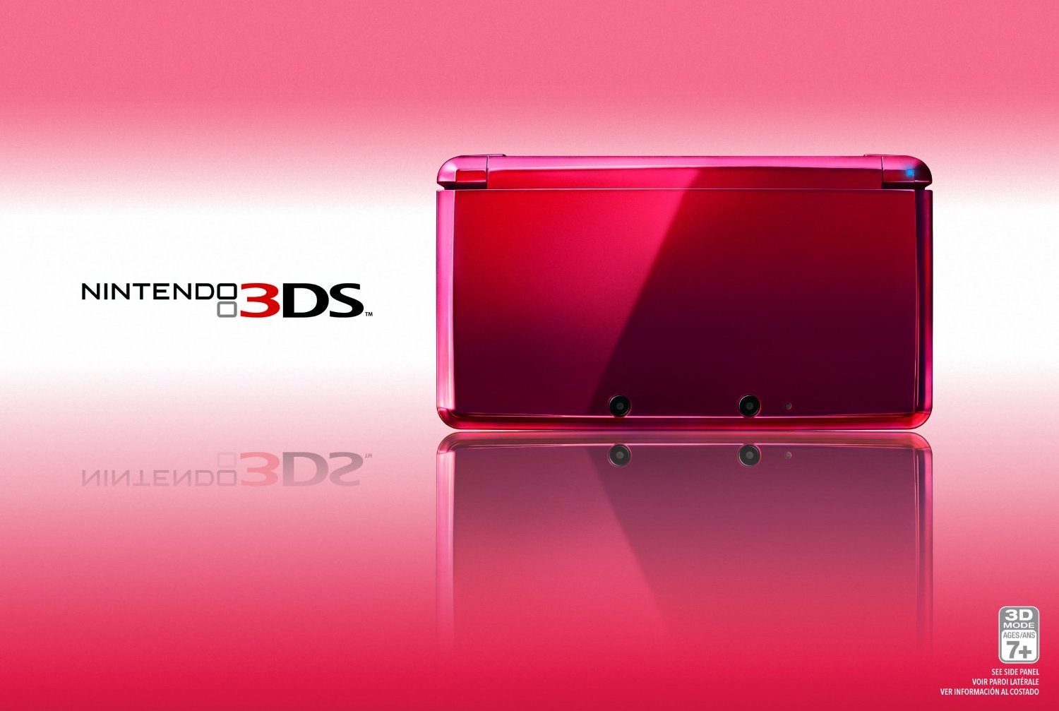 Flame Red 3DS boxart
