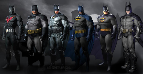 Arkham City – How to get the different Batman costumes
