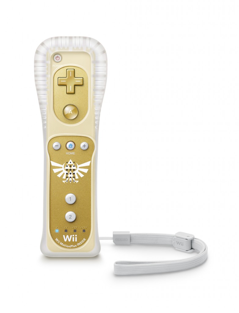 New Images Of The Gold Wii Remote Plus For Zelda Skyward Sword Pure