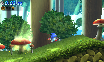 New Sonic Generations 3DS screens