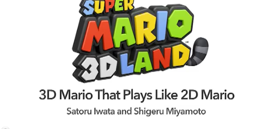 Super Mario 3D Land, Mario Kart 7 – English interviews