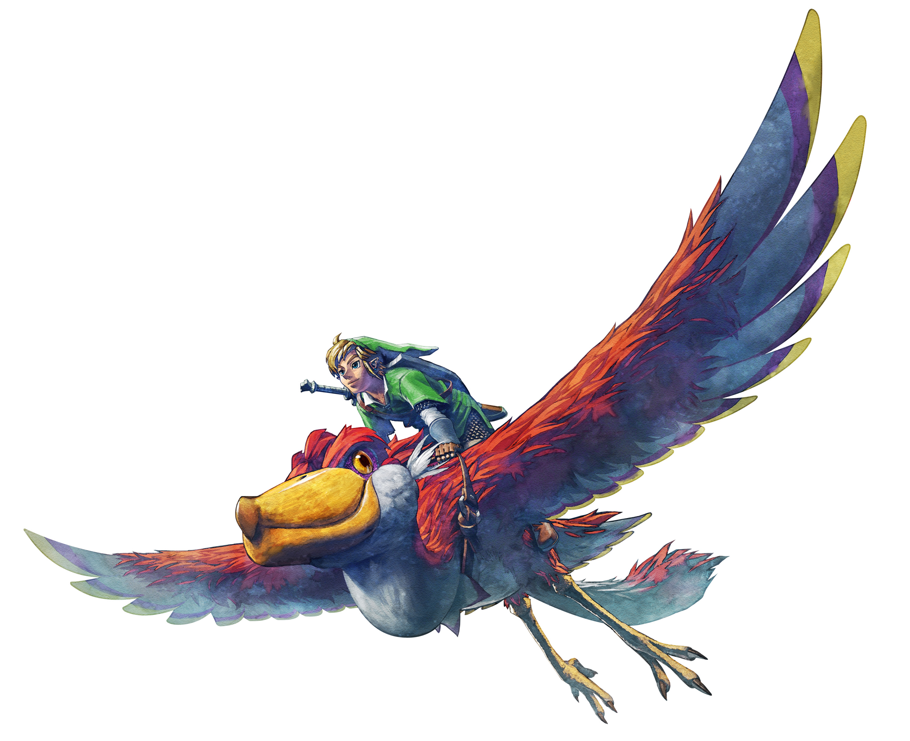 New Skyward Sword screens and artwork