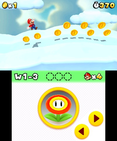 Super Mario 3D Land screens