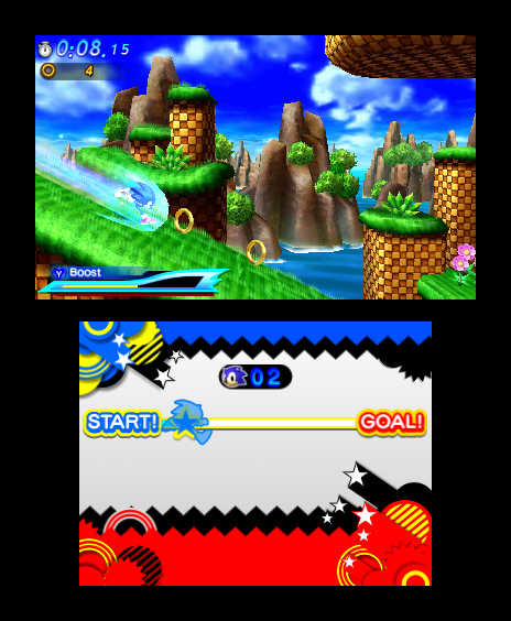 Sonic Generations screens – old and new screens