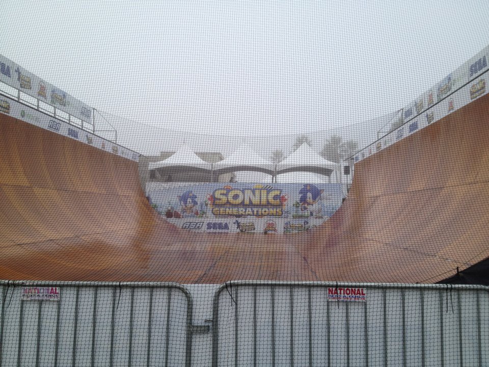 SEGA sets up Sonic generations skate at  Venice Beach