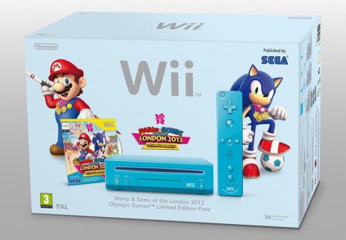 UK – Nintendo announces Blue WiiMario & Sonic at the London 2012 Olympic Games bundle