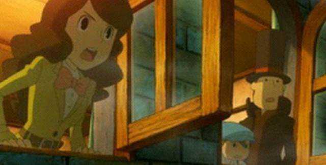 Professor Layton and the Last Specter footage