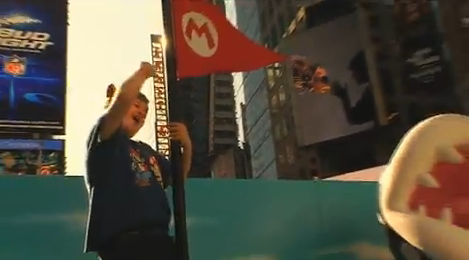 Video of Mario’s 3D World in Times Square