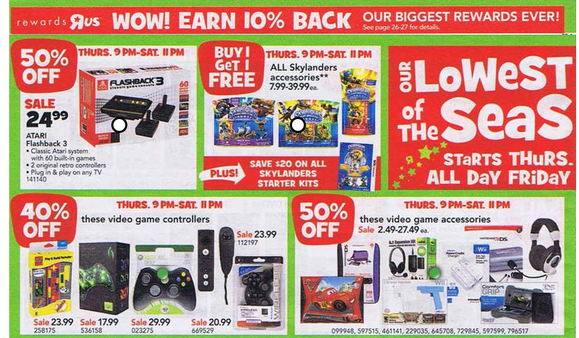 Toys R US Black Friday deals