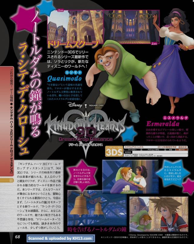 New Kingdom Hearts 3D scans