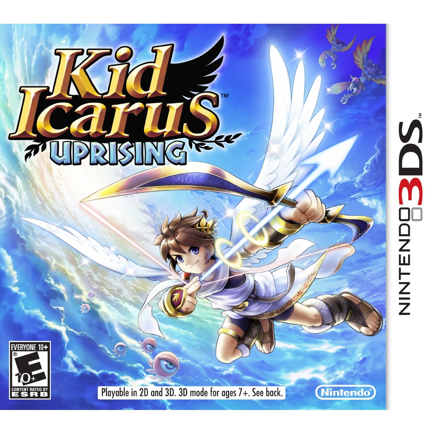 Kid Icarus: Uprising boxart