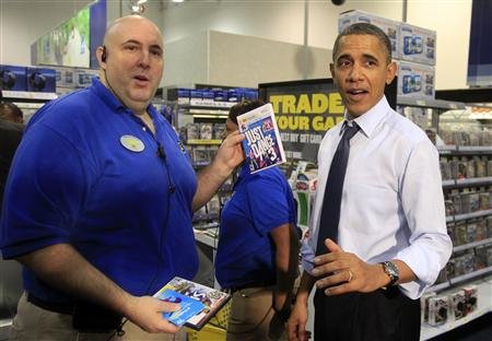 President Obama picks up Just Dance 3 as last minute holiday gift