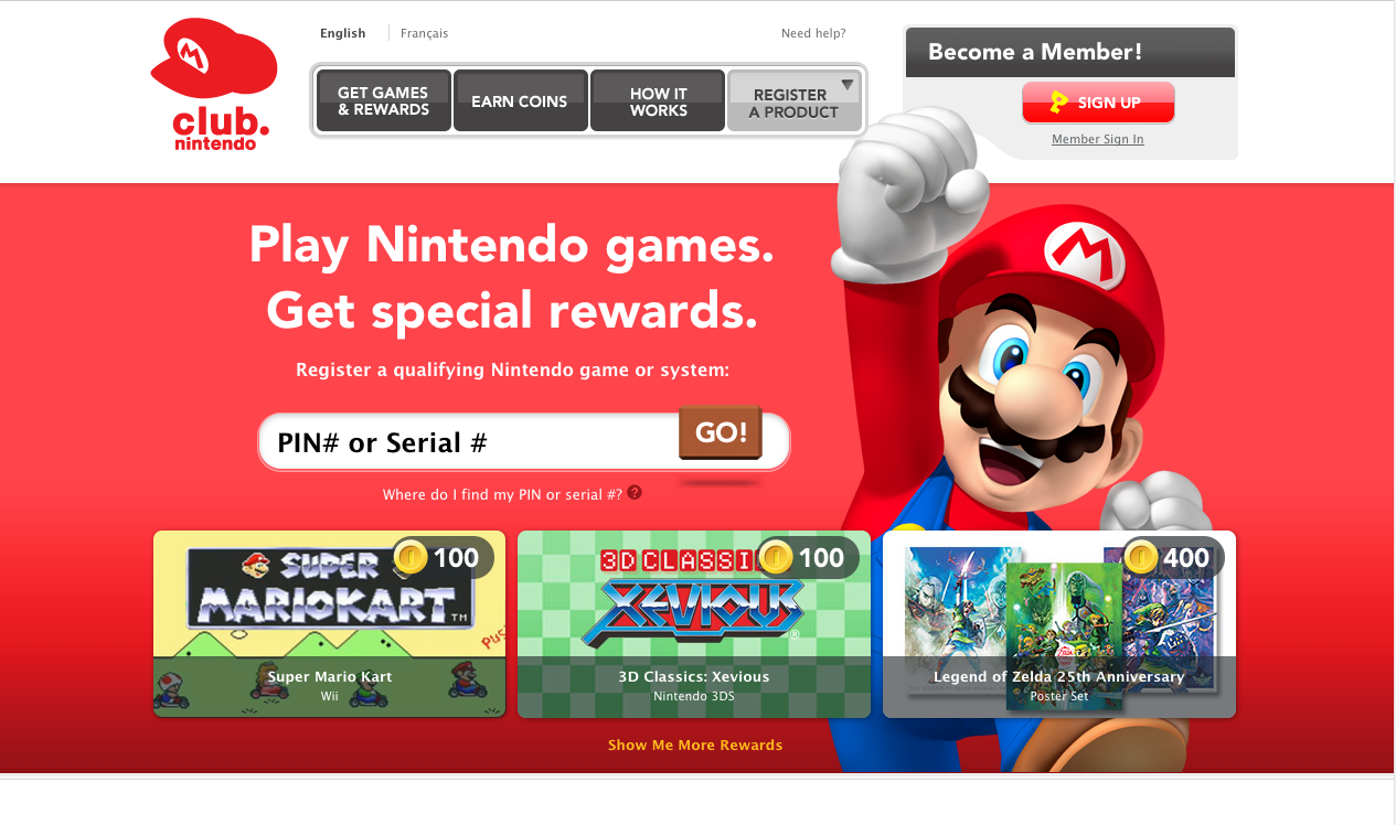 New Club Nintendo is now live