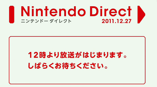 Nintendo Direct live-stream (embed)