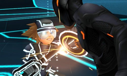 Kingdom Hearts: Dream Drop Distance – Tron screens