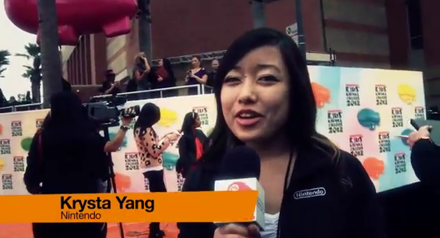 Nintendo at the 2012 Kids’ Choice Awards