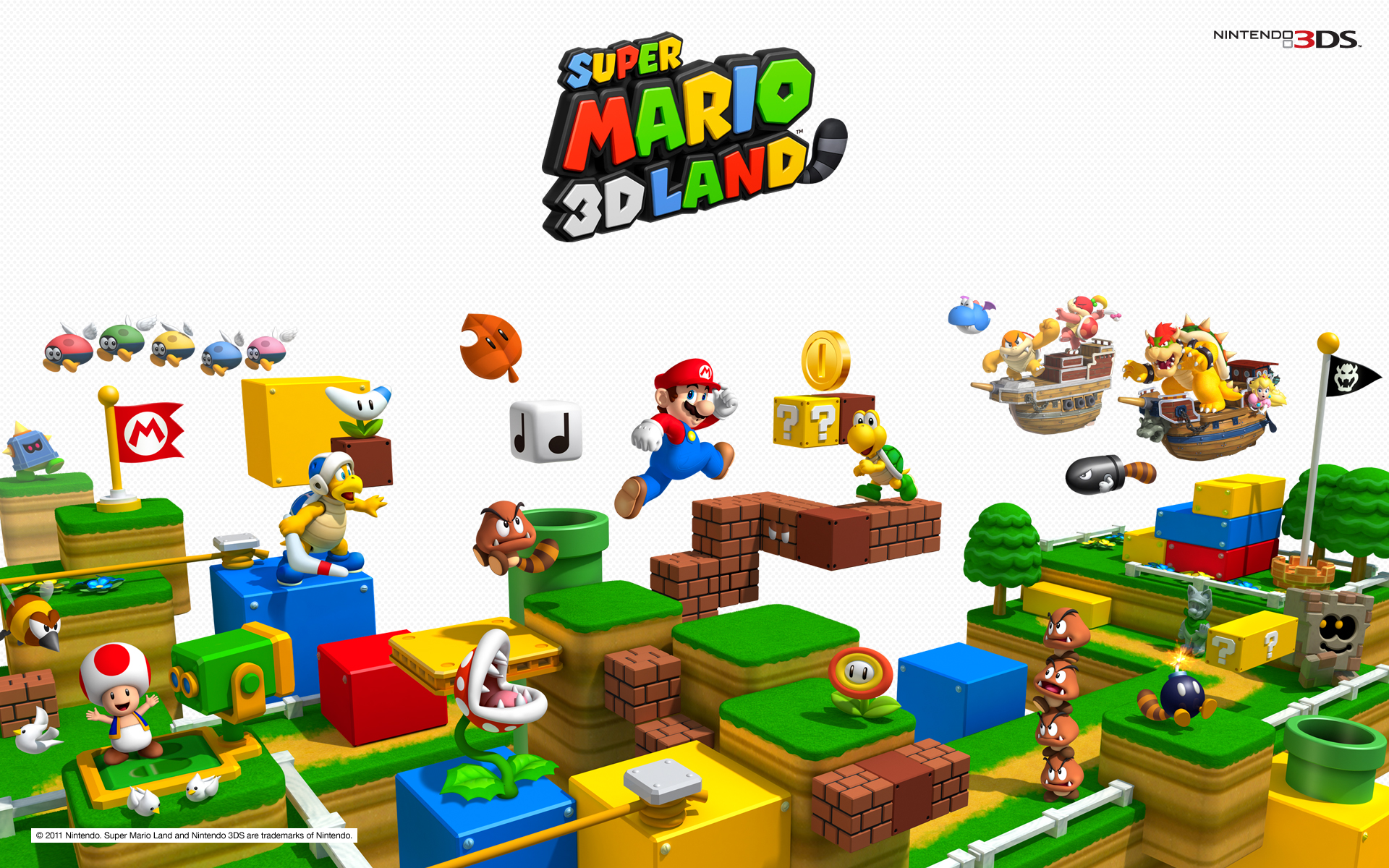 Super Mario 3d Land Wallpaper Added Pure Nintendo
