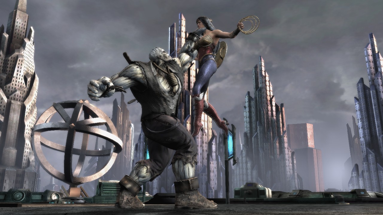 New Injustice: Gods Among Us Screens look intense
