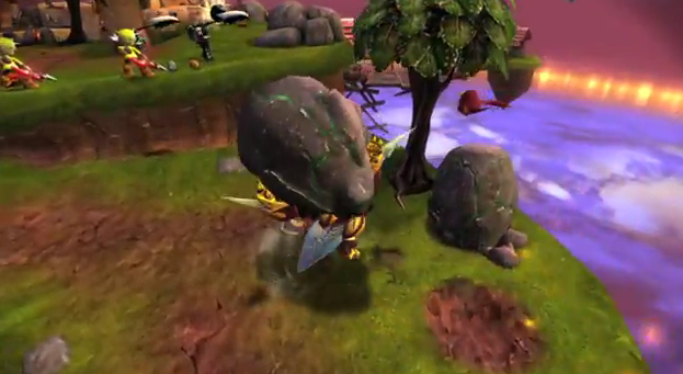 New Skylanders: Giants footage