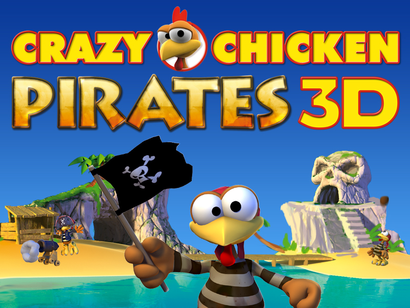 Crazy Chicken: Pirates (3DS) coming to North America