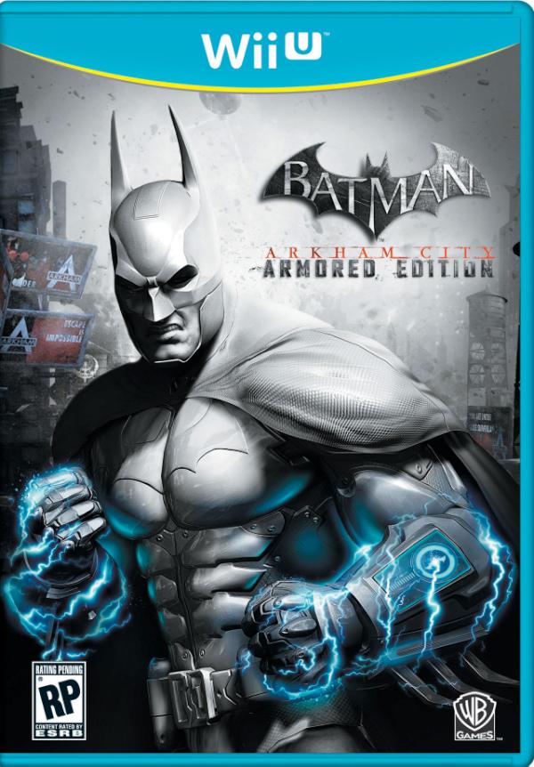 Batman Arkham City Armored Edition (Wii U) Box Art