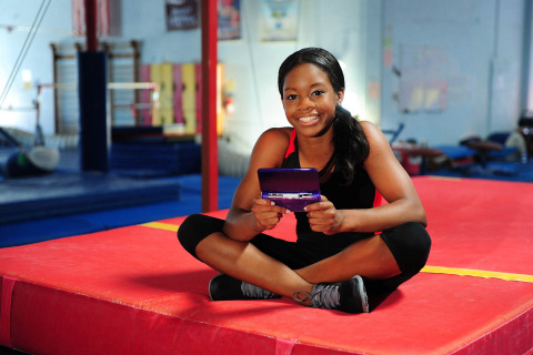 Olympic Gold Medalist Gabrielle Douglas Appears at Nintendo World Store on Sept. 25