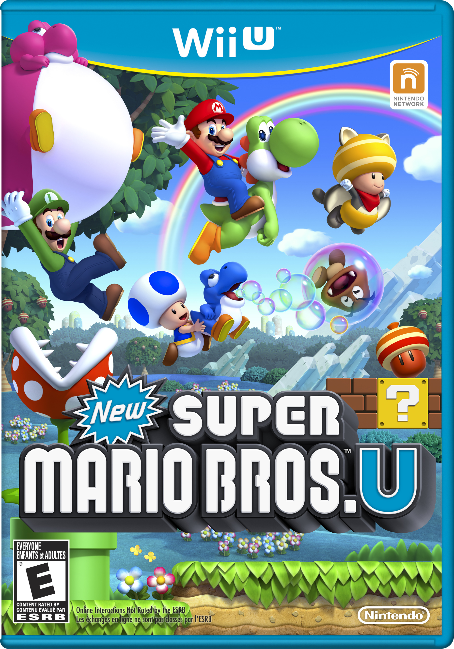 New Super Mario Bros. U Final Box Art