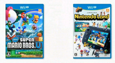 New Super Mario Bros. U, Nintendo Land – Japanese boxarts