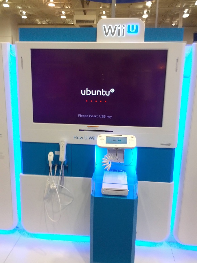 Rumor: Wii U demo kiosks running Ubuntu