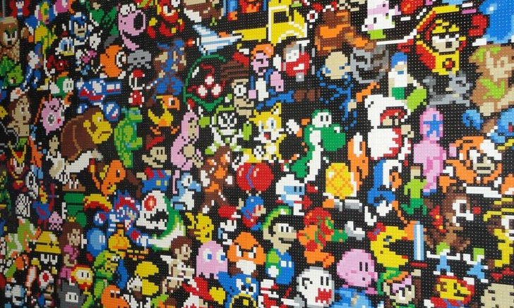 Check Out This Awesome Piece Of Nintendo Lego Art