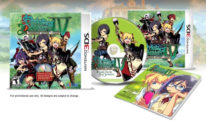 Etrian Odyssey IV: Legends of the Titan Demo now available, screenshot contest details