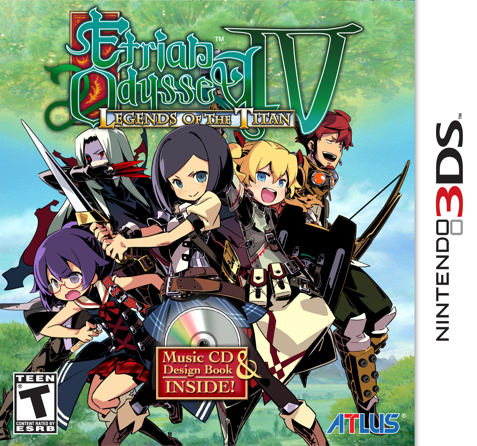 Etrian Odyssey IV Now Available for 3DS