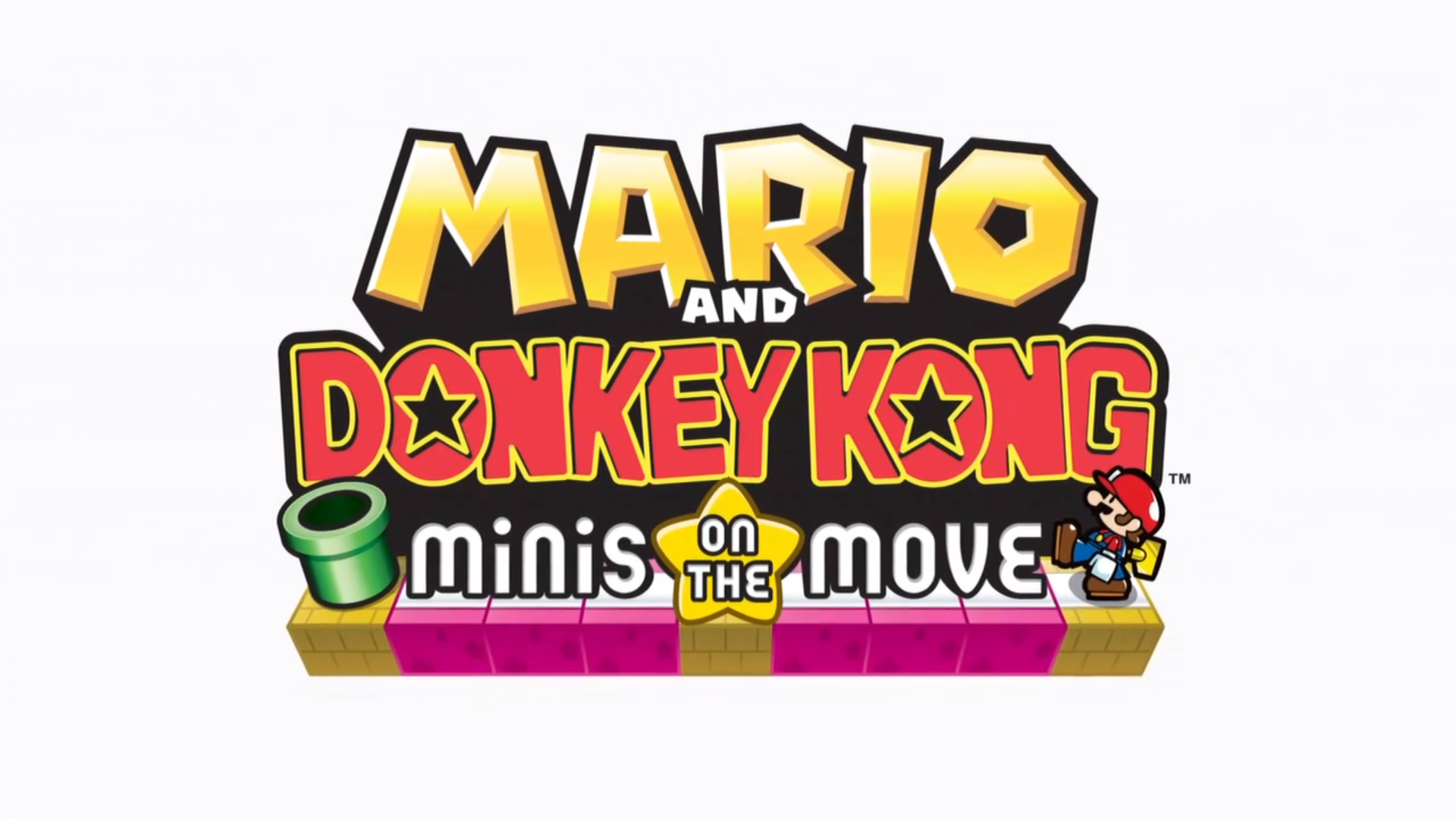 Mario And Donkey Kong: Minis On The Move Announced For The 3DS eShop