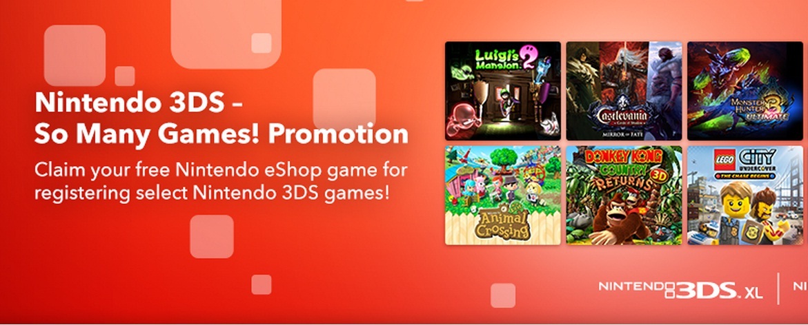 Nintendo of Europe begins “So Many Games” promotion.