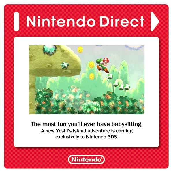 Yoshi’s Island 3DS Video (April 2013 Nintendo Direct)