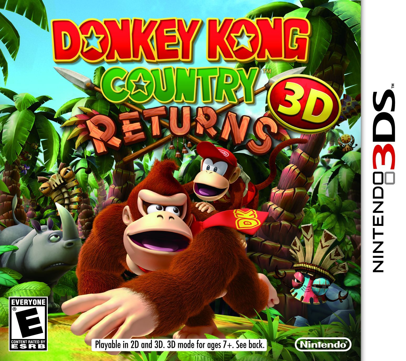 Donkey Kong Country Returns is Back and Optimized for Portable Play