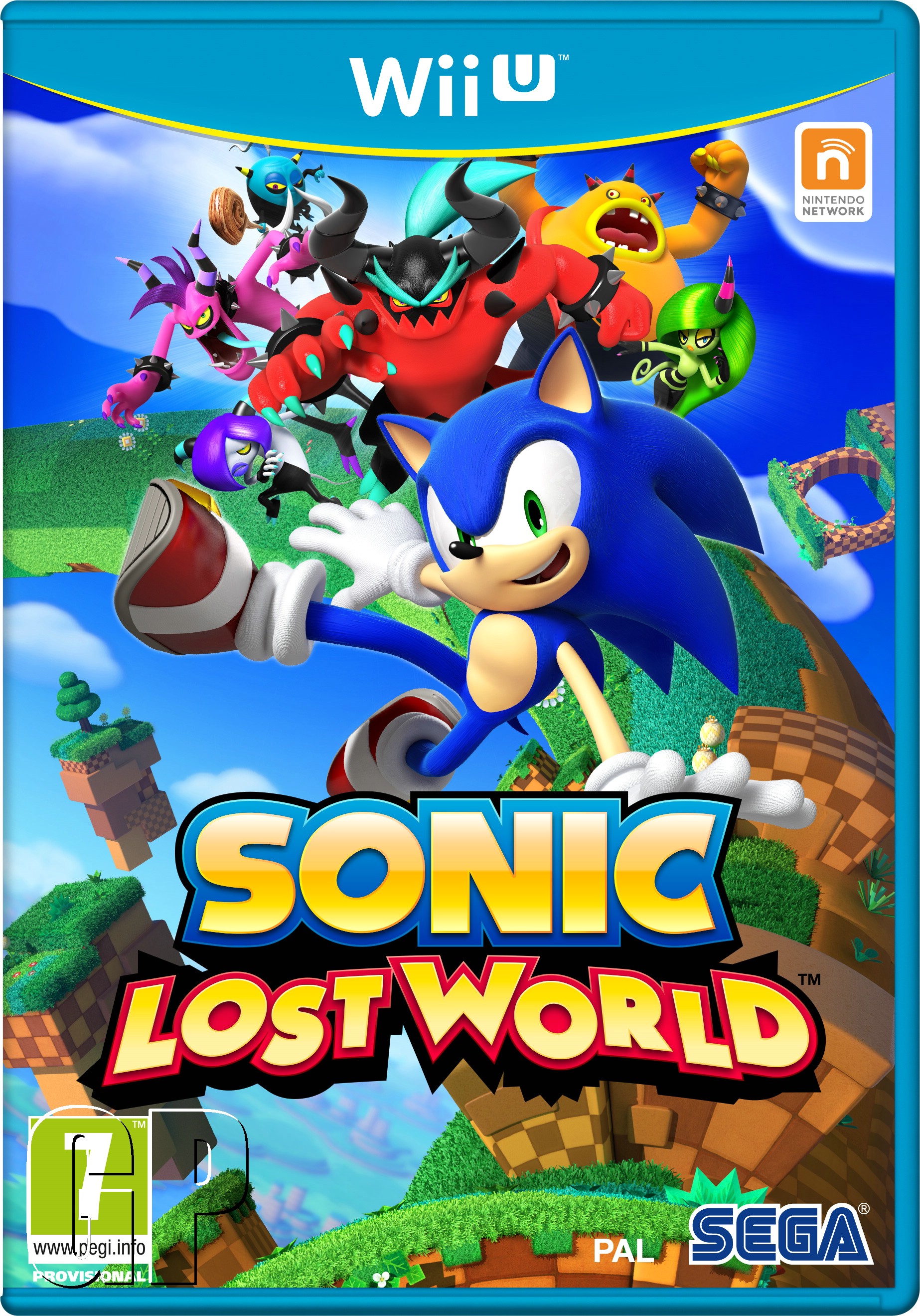 Sonic Lost World (Euro boxart)