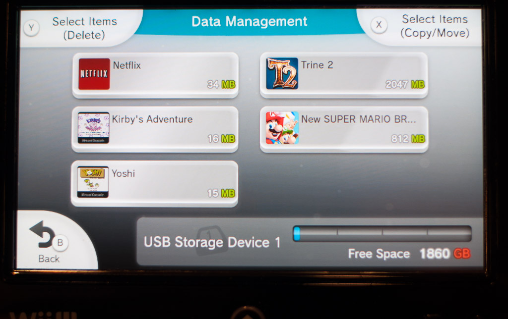 Wii U External USB Storage Reviews