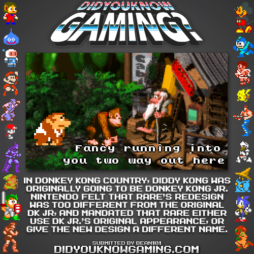 Didyouknow - donkey kong country