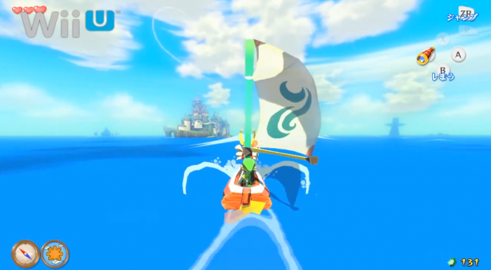 The Legend Of Zelda: Wind Waker - Gc Vs. Wii U Comparison Video - Pure 