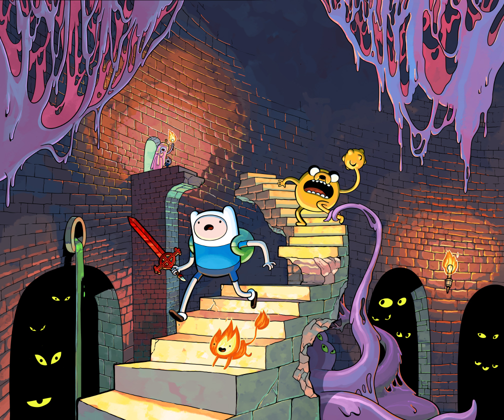 New Screens for Adventure Time: EXPLORE THE DUNGEON CAUSE….I DON’T KNOW!