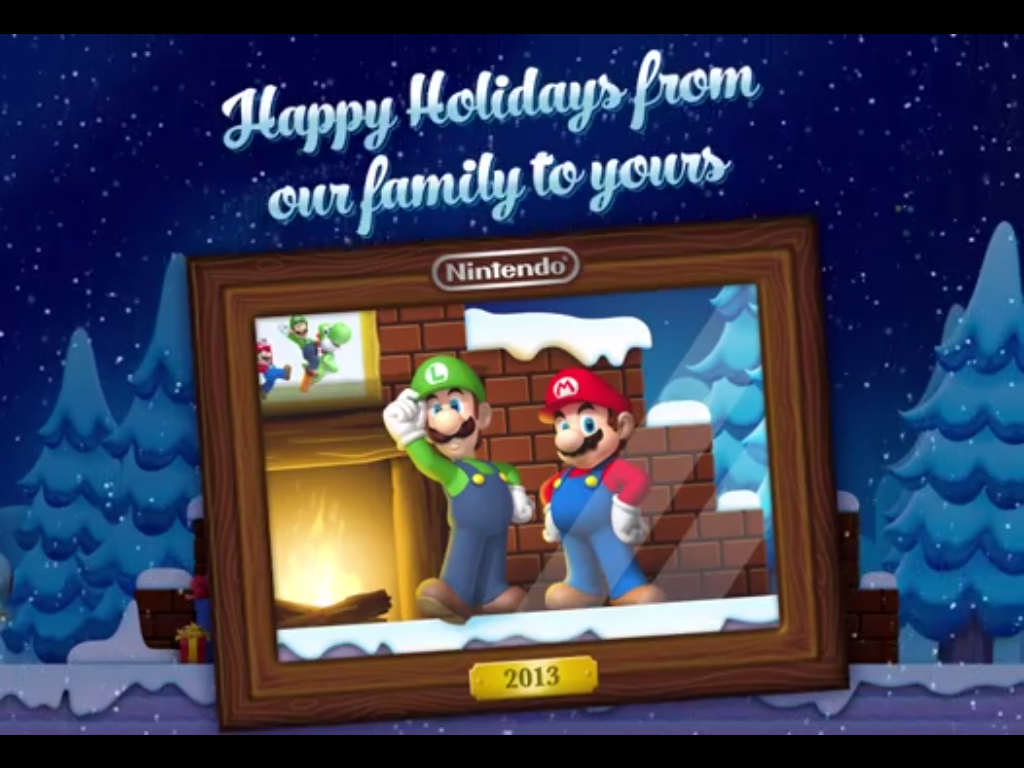 Happy Holidays from Nintendo!
