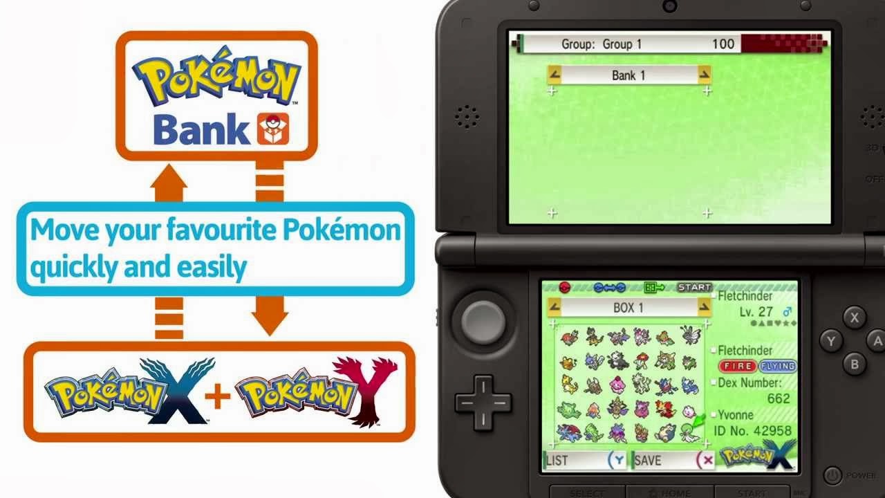 (Update 2) Pokemon Bank Pulled in Japan – Delayed for NA and Europe