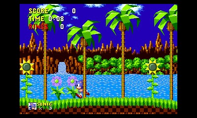 As seen in this screenshot, objects such as trees now appear in the foreground