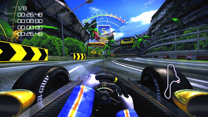The 90’s Arcade Racer update – 720p at 60 fps