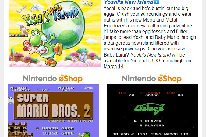Nintendo Download – March 13th, 2014