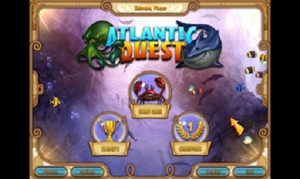 Atlantic Quest - menu